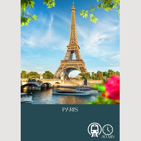 Appartement-Paris-Disney-Terrasse-Jardin-Parking Vaires-sur-Marne Eksteriør billede