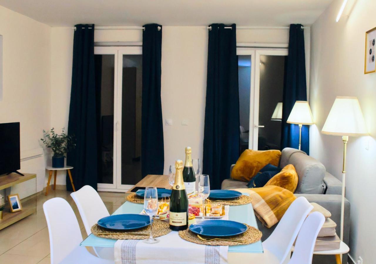 Appartement-Paris-Disney-Terrasse-Jardin-Parking Vaires-sur-Marne Eksteriør billede