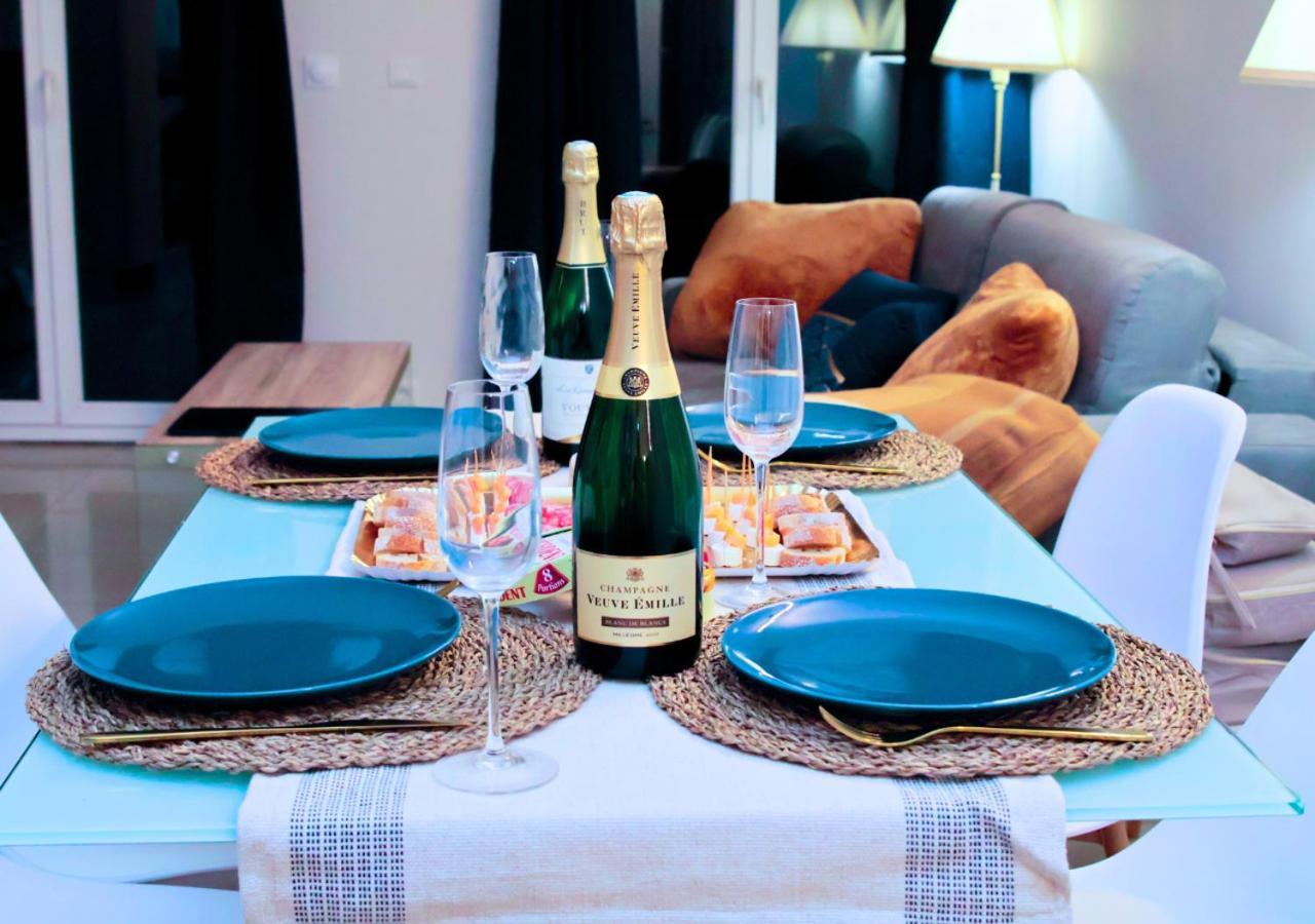 Appartement-Paris-Disney-Terrasse-Jardin-Parking Vaires-sur-Marne Eksteriør billede